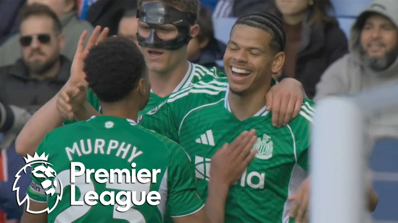 William Osula nets Newcastle's opener against Crystal Palace | Premier League | NBC Sports