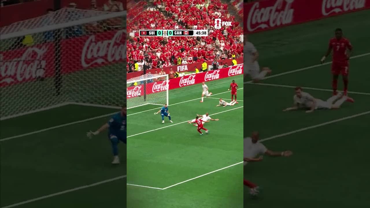Relive how Switzerland secured the top spot in Group B over Canada