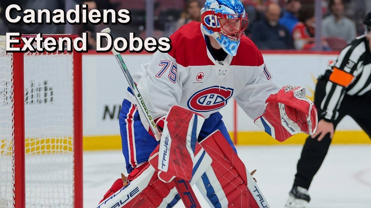 Habs Extend Dobes, Stenberg Signs ELC, Devils Sign Rittich, Drury on Rangers Retool