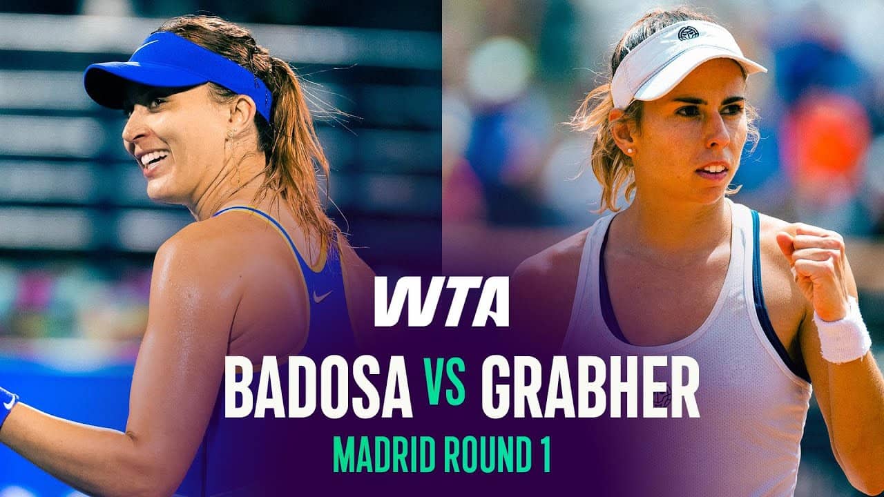 Paula Badosa vs. Julia Grabher | 2026 Madrid Round 1 | WTA Match Highlights