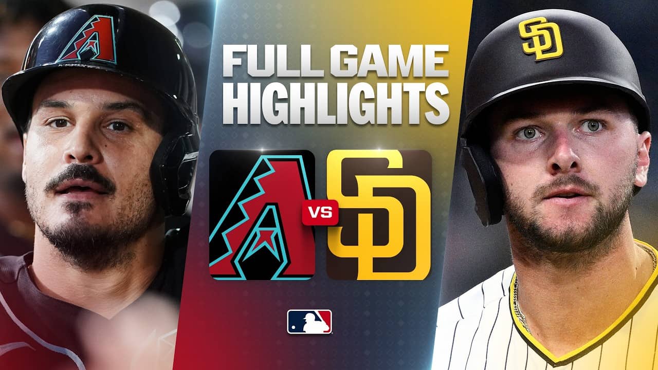 D-BACKS vs. PADRES: Official Full Game Highlights (July 6) | 2026 MLB Season