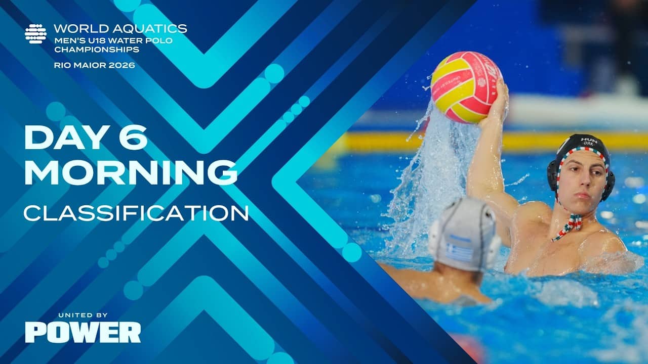 Classification | Morning Session | Day 6 | World Aquatics Men's U18 Water Polo Championships 2026