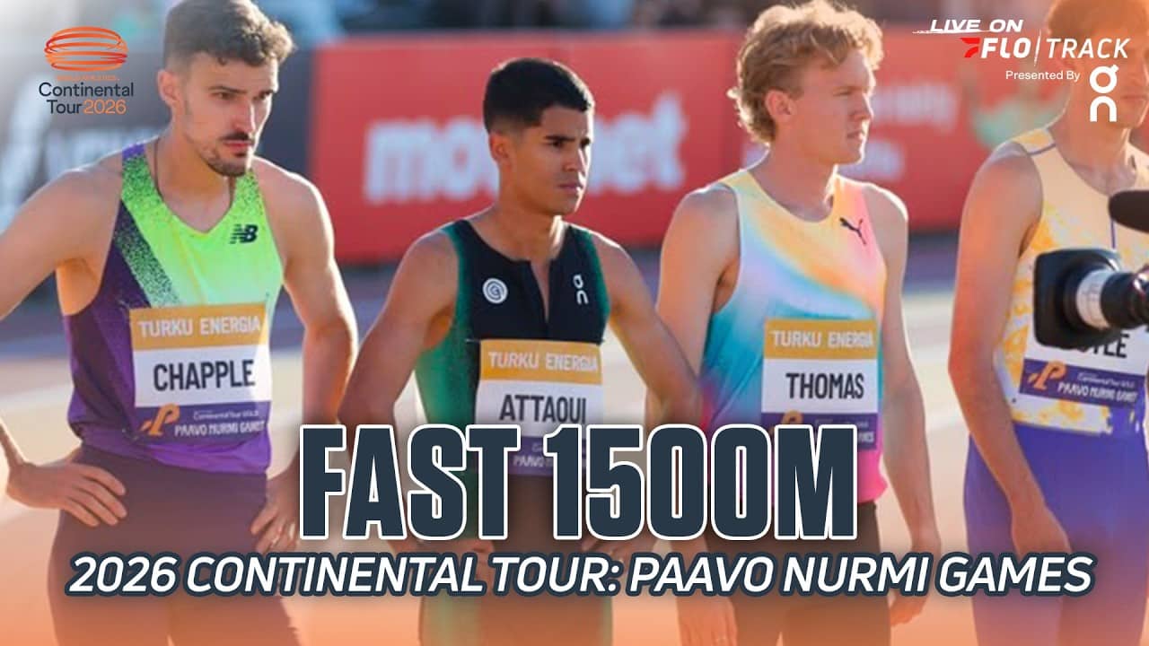 A World Class 1500m With A World Class Finish | 2026 Continental Tour Paavo Nurmi Games
