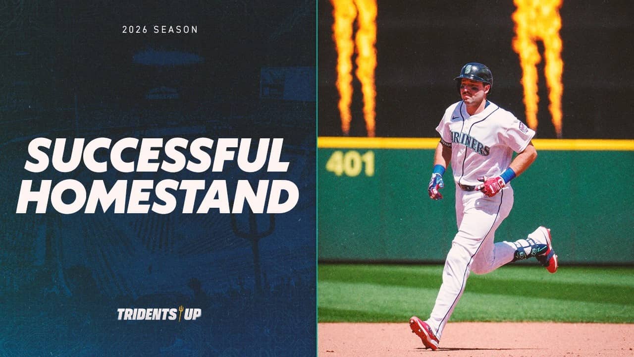 Mariners Complete 5-1 Homestand with Sweep of Angels, Series Win Over Blue Jays