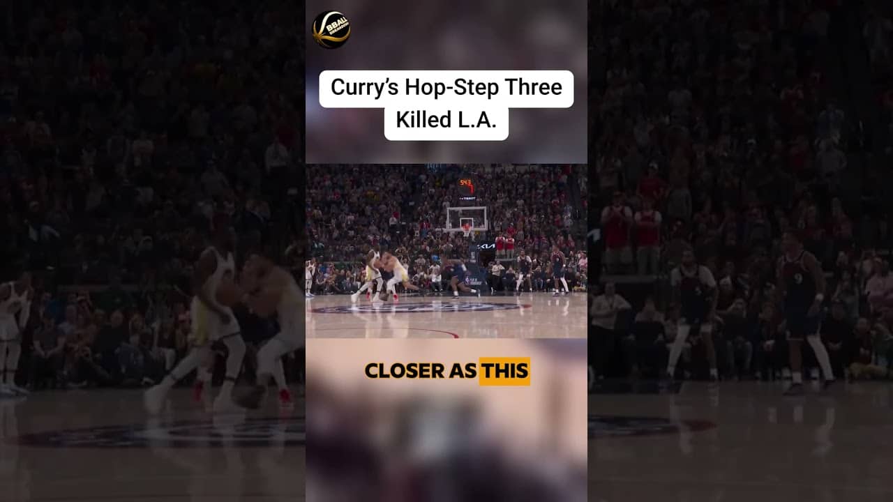 How Curry's Hop-Step Three Broke the Clippers' Spirit