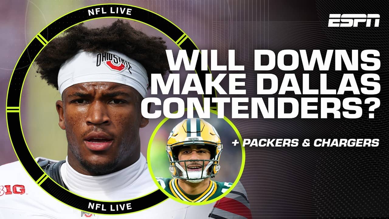 Evaluating Packers & Bengals' offseasons + Caleb Downs SOLVES Dallas' defensive problems! | NFL Live