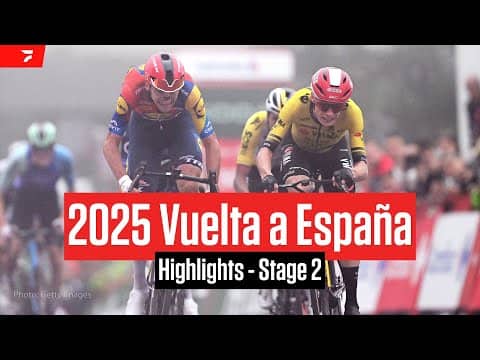 Vuelta España 2025 Stage 2 Highlights