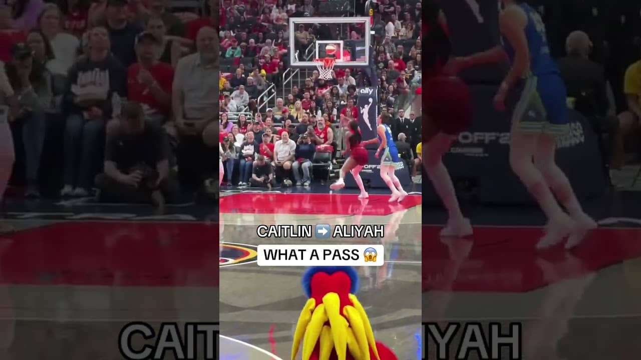 The vision from Caitlin Clark 😮‍💨