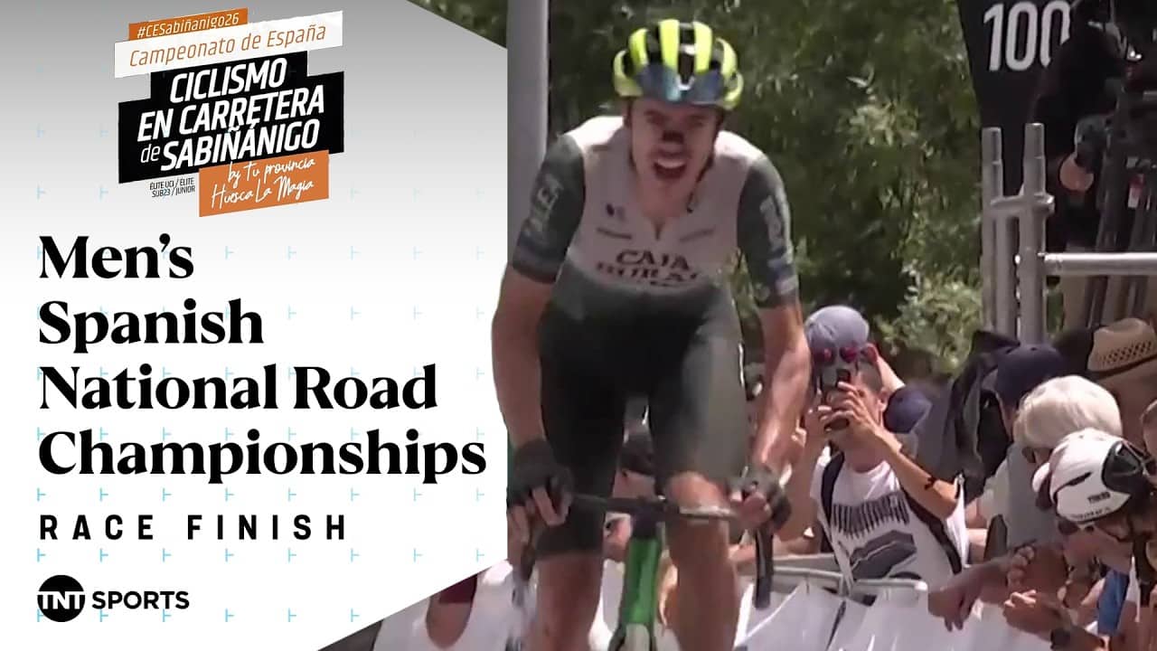 MEMORABLE WIN! 🤩 | Men's Spanish National Road Championships Final KM's | TNT Sports Cycling