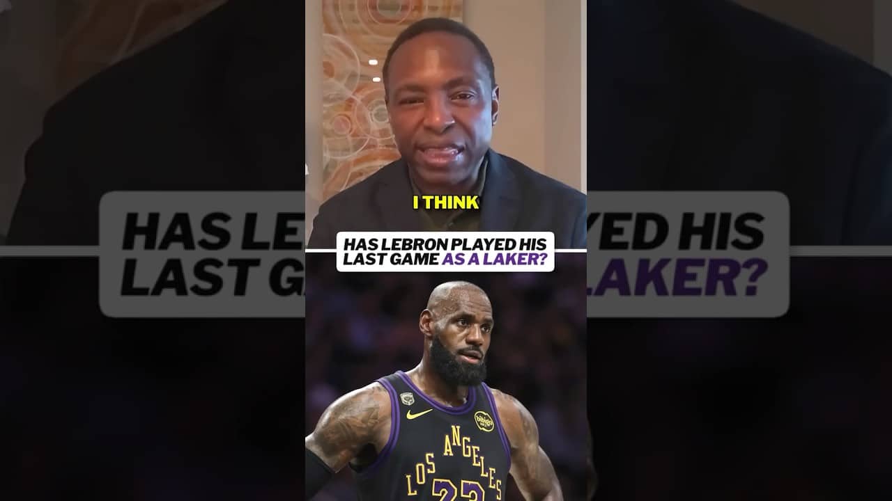 Has LeBron James played his last game as a Laker? #nba #lakers