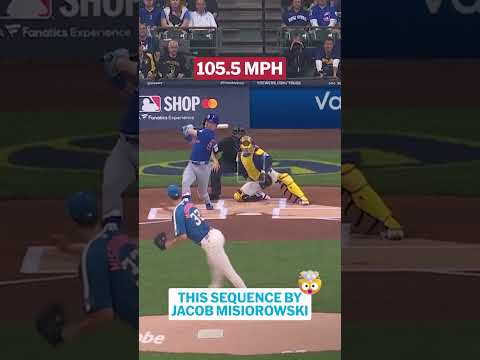 Jacob Misiorowski hit 105.5 MPH against the first batter of the game🔥