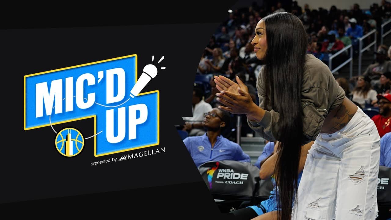 DiJonai Carrington MIC'D UP at the Game 🎤