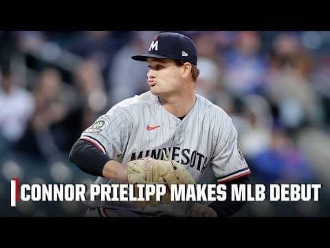 HIGHLIGHTS from Connor Prielipp's Major League debut | ESPN MLB