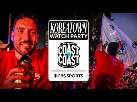 CRAZY Scenes in Koreatown after South Korea defeat Czechia