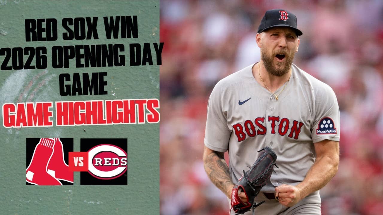 FULL HIGHLIGHTS: Red Sox Win 2026 Opening Day Game vs. Reds (3/26/26)