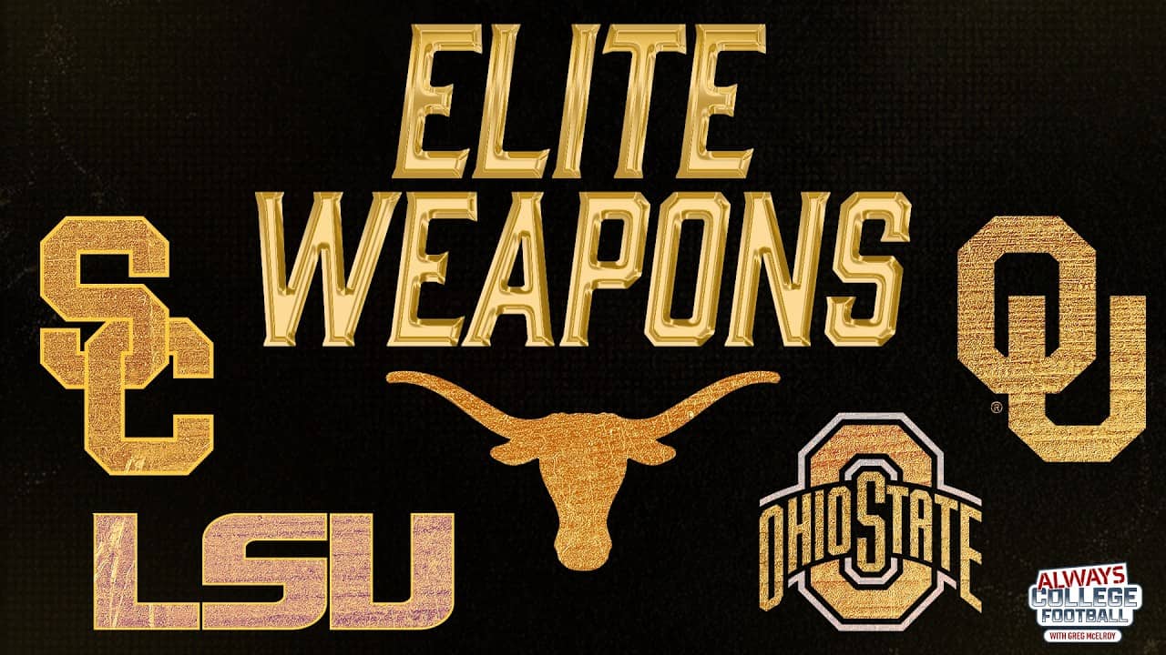 Best “WEAPONS” in College Football: A Quarterbacks best friend | Always College Football