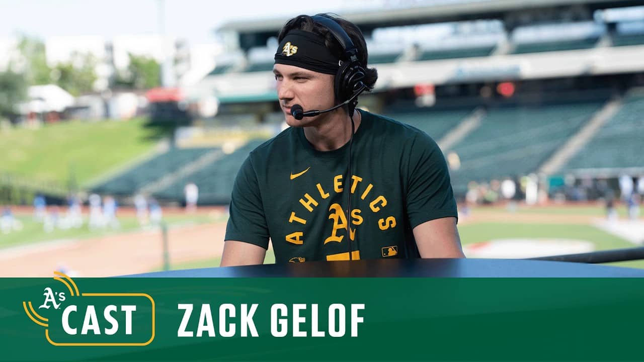 Zack Gelof on Playing Center Field