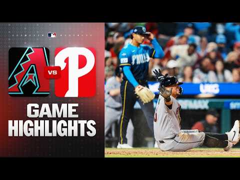 D-backs vs. Phillies Game Highlights (4/10/26) | MLB Highlights
