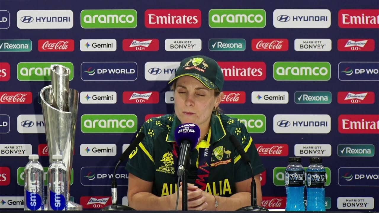 Watch England v Australia #T20WorldCup 2026 Final Post-Match Media Conference