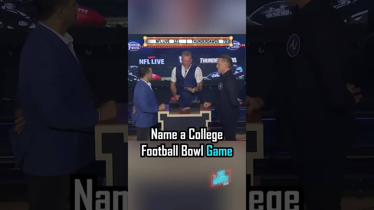 Name a College Football Bowl Game... THE ROSE BOWL IS THE NUMBER ONE ANSWER