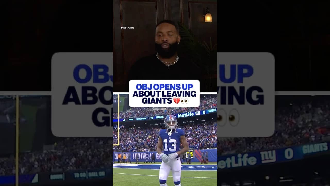A year after Odell said this, he’s returning to NYC 🥹❤️ #nfl #giants #obj