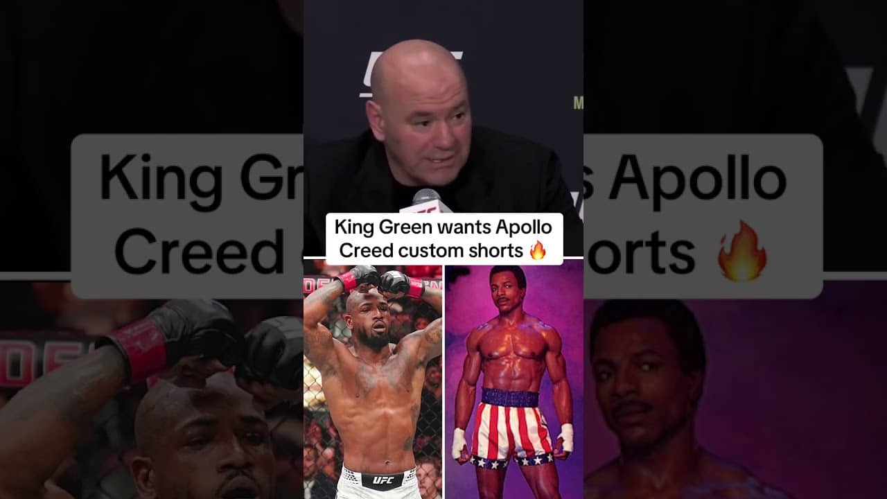 Dana White announced that he’s getting a custom fight kit 👏 (via @fullsend_mma/TT)