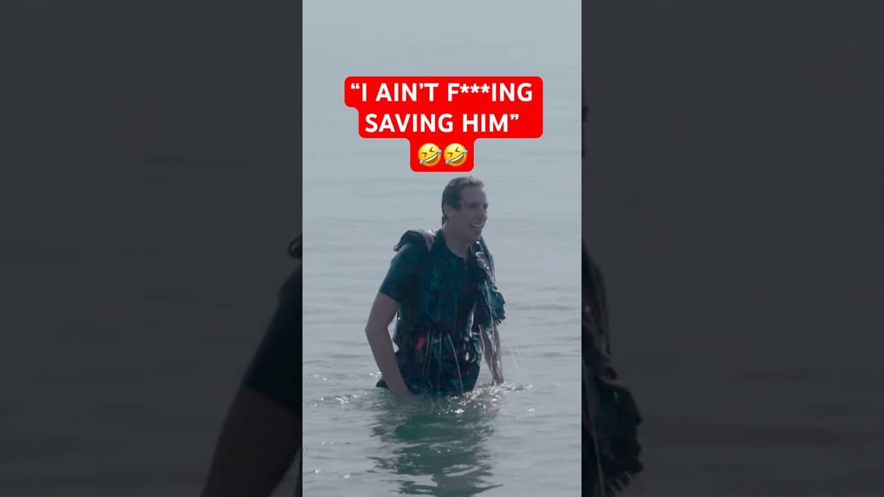 BREAKING: Carson Hocevar cannot swim 🏊‍♂️