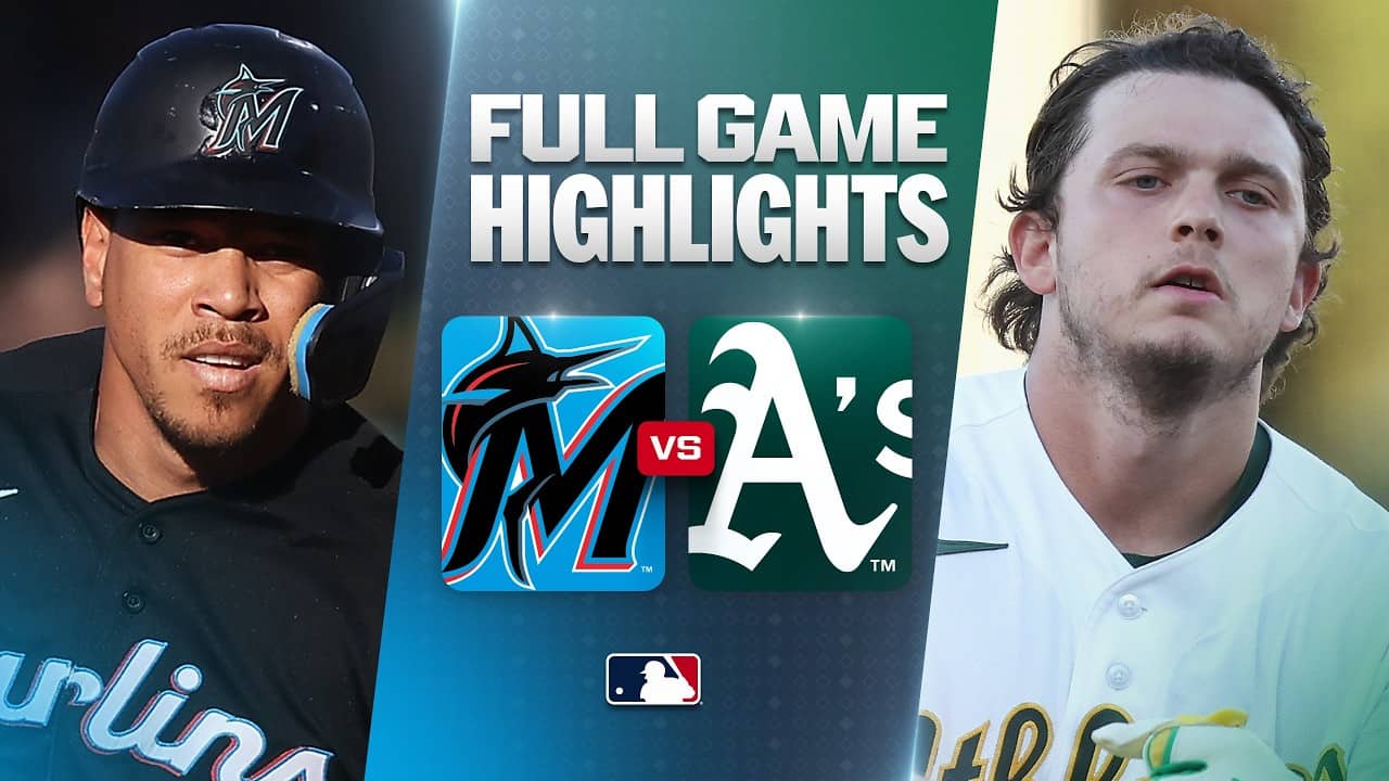 MARLINS vs. ATHLETICS: Official Full Game Highlights (July 3) | 2026 MLB Season