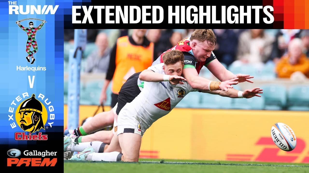 Harlequins v Exeter Chiefs | EXTENDED HIGHLIGHTS | Gallagher PREM 25/26 | Round 16