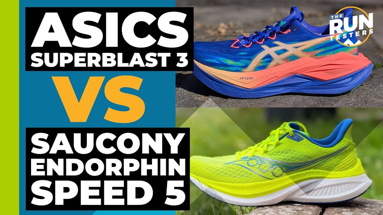 Asics Superblast 3 vs Saucony Endorphin Speed 5 | We compare the two popular training shoes