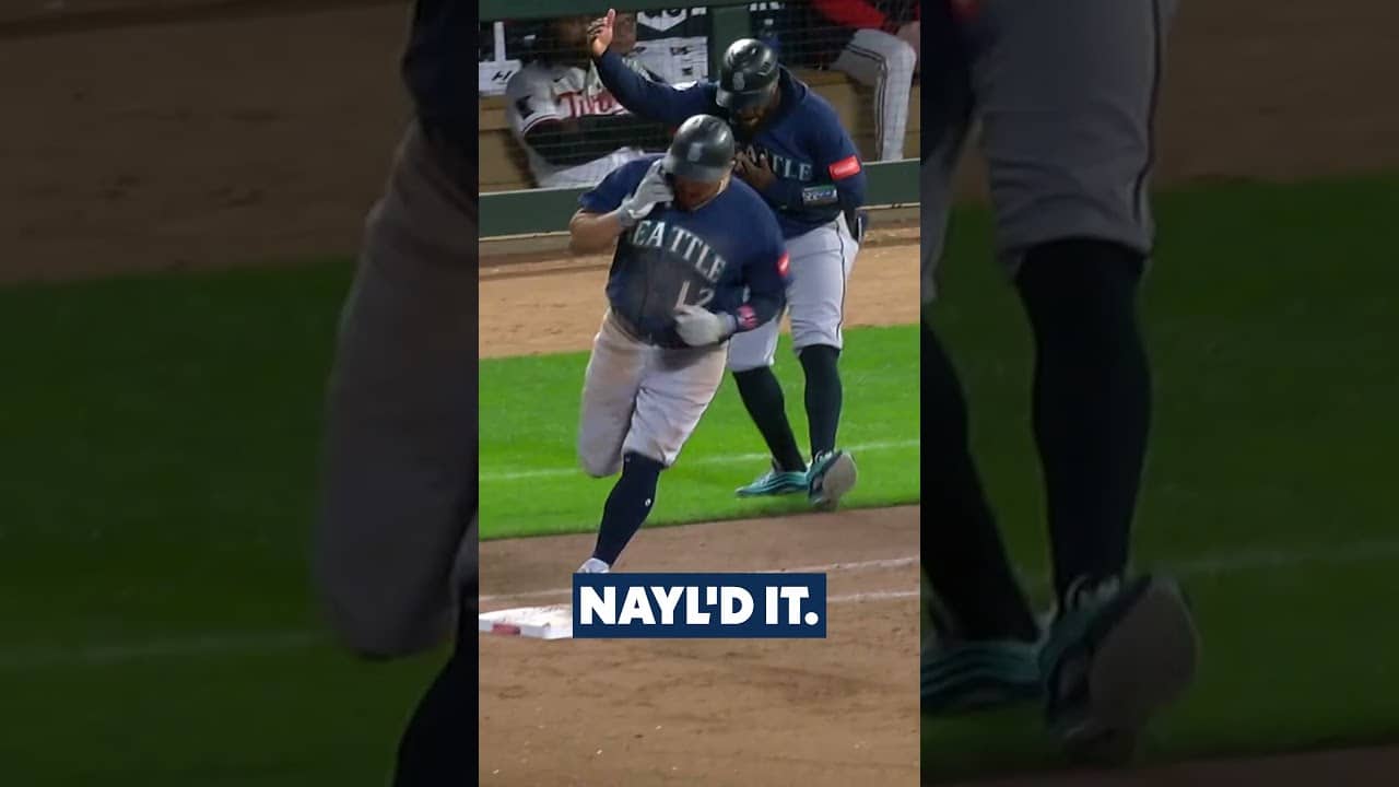 We 💙 Josh Naylor.  #baseball #mlb #mariners