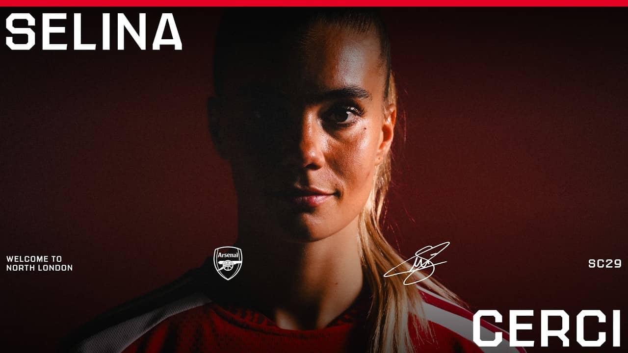 Welcome to the Arsenal, Selina Cerci ❤️