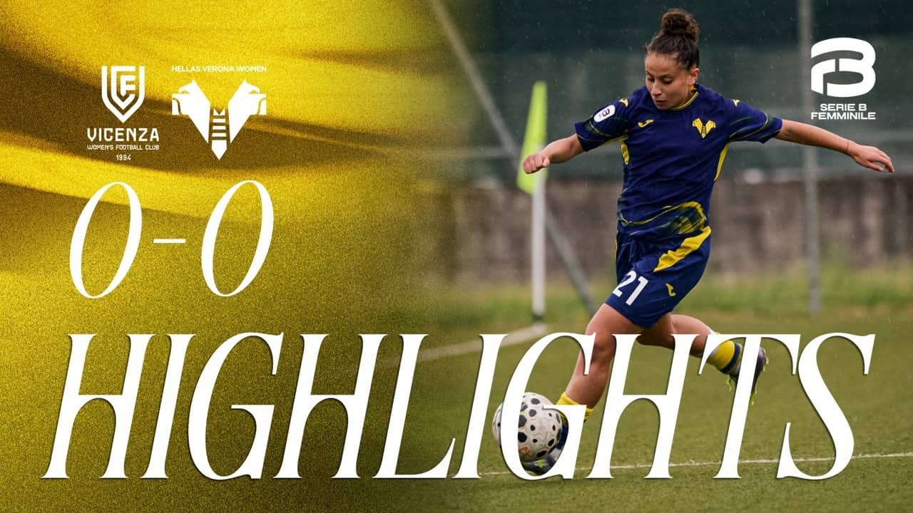 Highlights Serie B Femminile 2025/26 | Vicenza-Hellas Verona Women 0-0