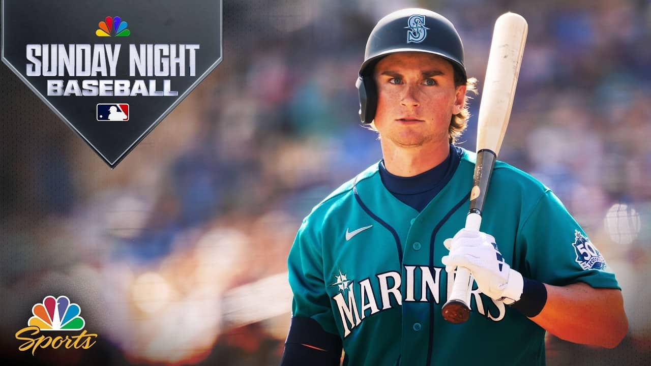 Seattle Mariners call up No. 6 overall prospect Colt Emerson | Sunday Night Baseball | MLB on NBC