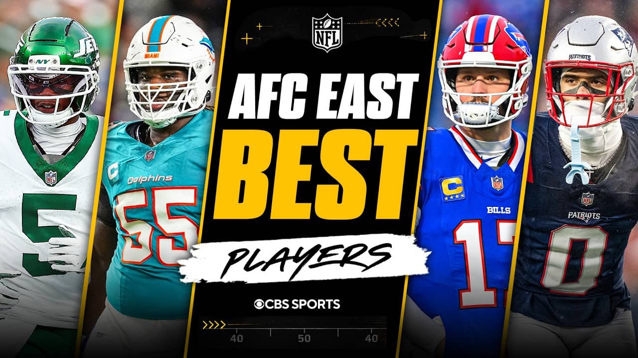 Who's the best player on each AFC east team entering 2026 season? | Prisco's Top 100 NFL Players