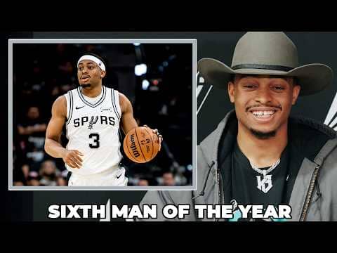 Keldon Johnson on Being Named NBA Sixth Man of the Year
