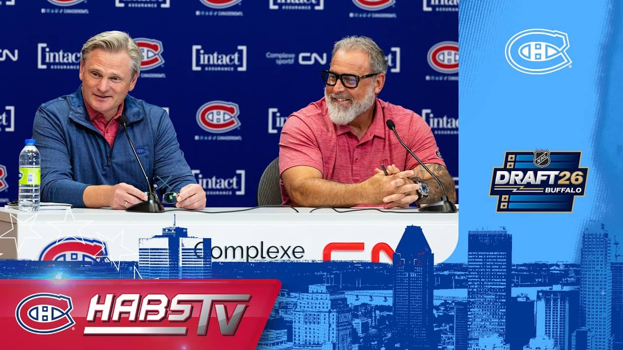 Martin Lapointe and Nick Bobrov on the 2026 NHL Draft | FULL PRESS CONFERENCE