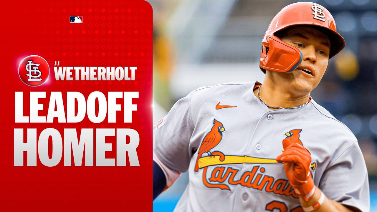 JJ Wetherholt takes Paul Skenes deep to lead off the game for the Cardinals 💥 | MLB Highlights