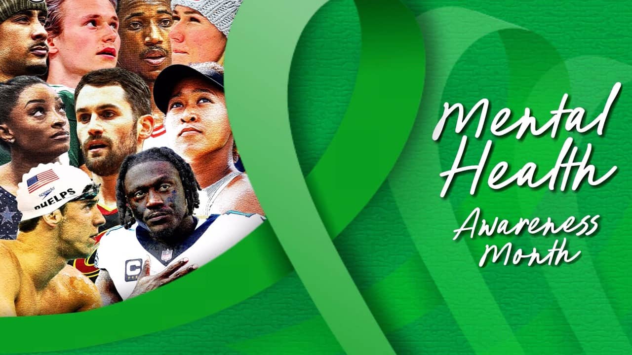 Athletes share their stories to spread mental health awareness | Mental Health Awareness Month