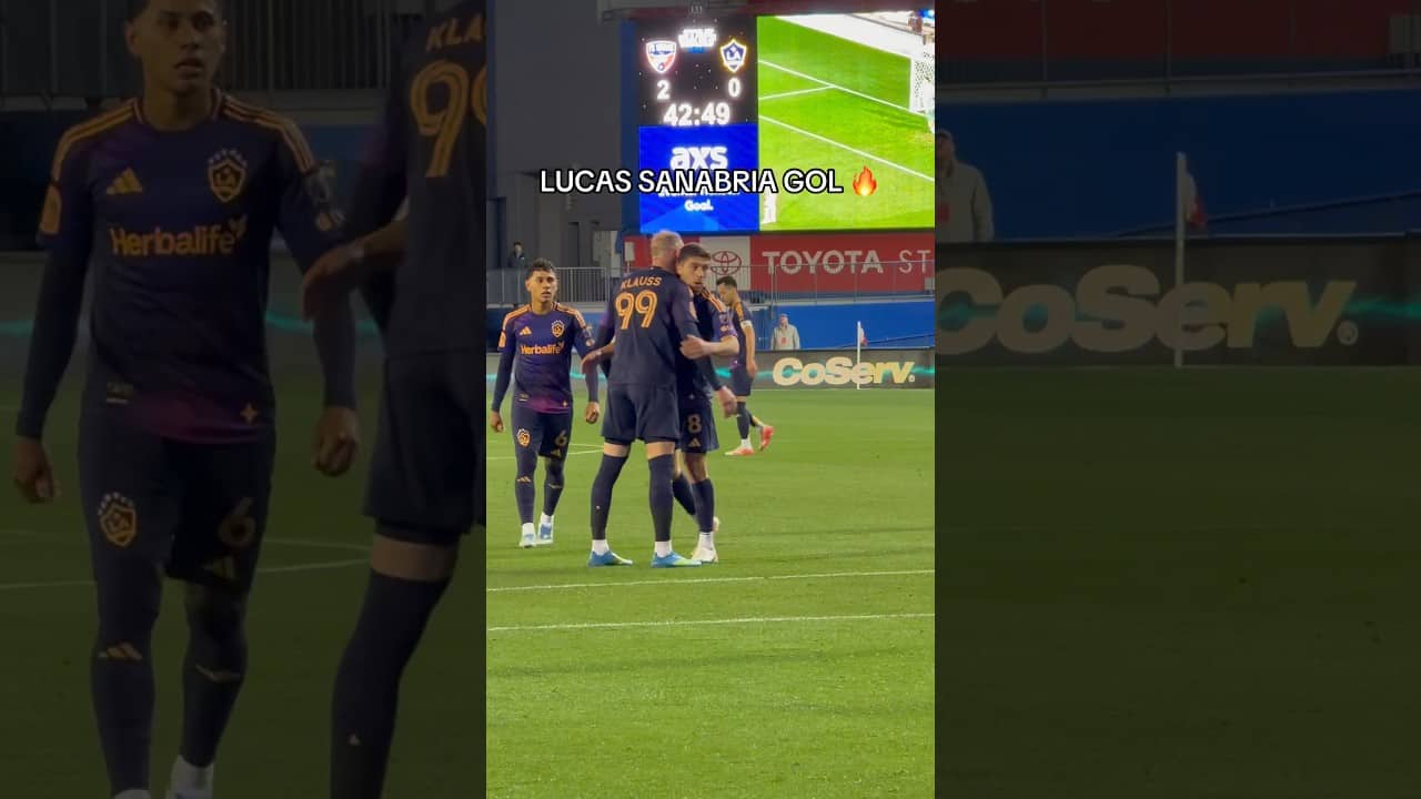 LUCAS SANABRIA GOL 🔥
