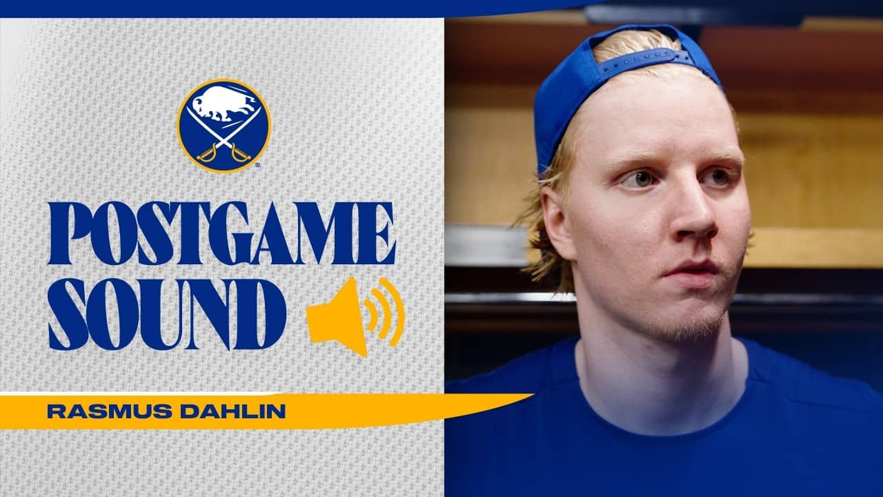 "We Have One Goal In Mind Now" | Rasmus Dahlin After Winning Atlantic Division | Buffalo Sabres