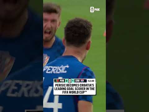 CROATIA TAKES THE LEAD OVER PORTUGAL EARLY IN THE 2ND HALF