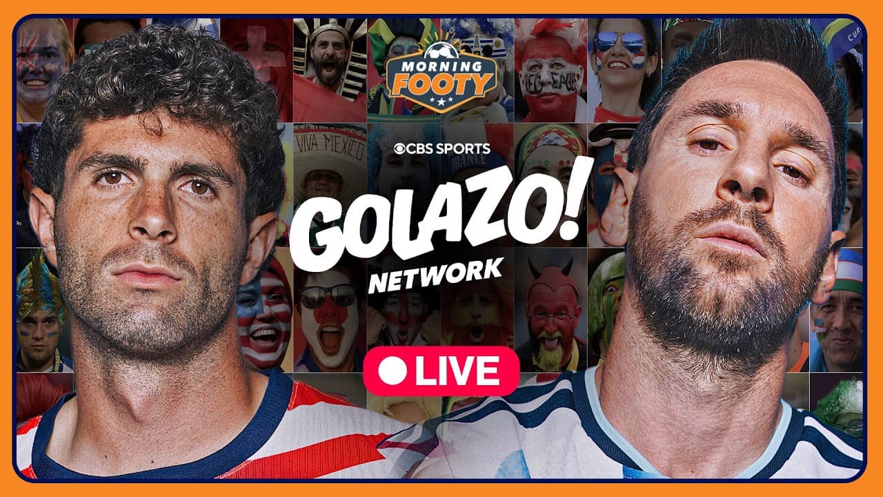 Morning Footy LIVE: USA Eliminated by Belgium & Argentina PREVIEW + World Cup Analysis & Debate