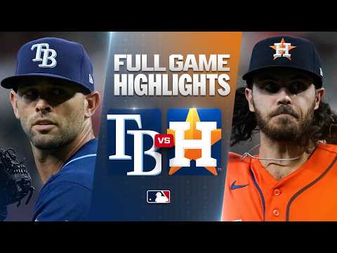 RAYS vs. ASTROS: Official Full Game Highlights (July 3) | 2026 MLB Season