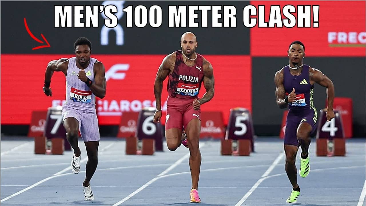 Noah Lyles Collides With Trayvon Bromell! || Men's 100 - Diamond League Paris