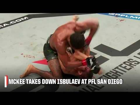 AJ McKee defeats Salamat Isbulaev at PFL San Diego | ESPN MMA