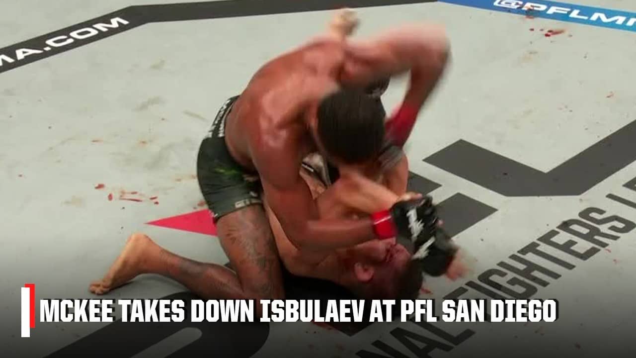 AJ McKee defeats Salamat Isbulaev at PFL San Diego | ESPN MMA