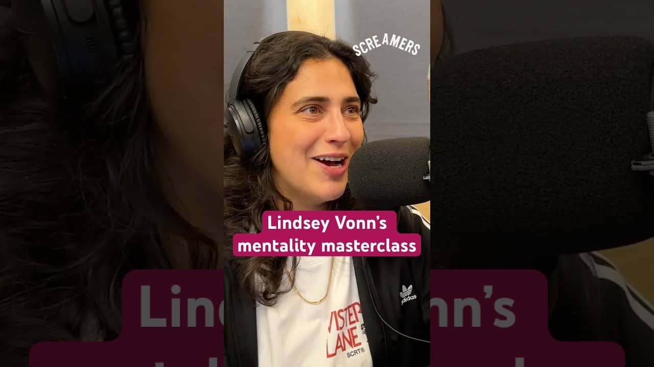 Lindsey Vonn, football mentality expert? #lindseyvonn #womensfootball #winterolympics