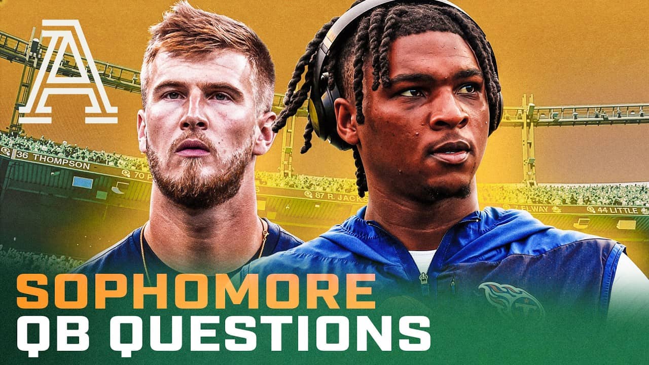 Which Second-Year QB Shows the MOST PROMISE Entering 2026?