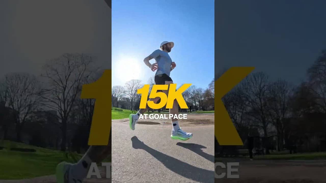 Copy this Olympian's marathon workout 💪